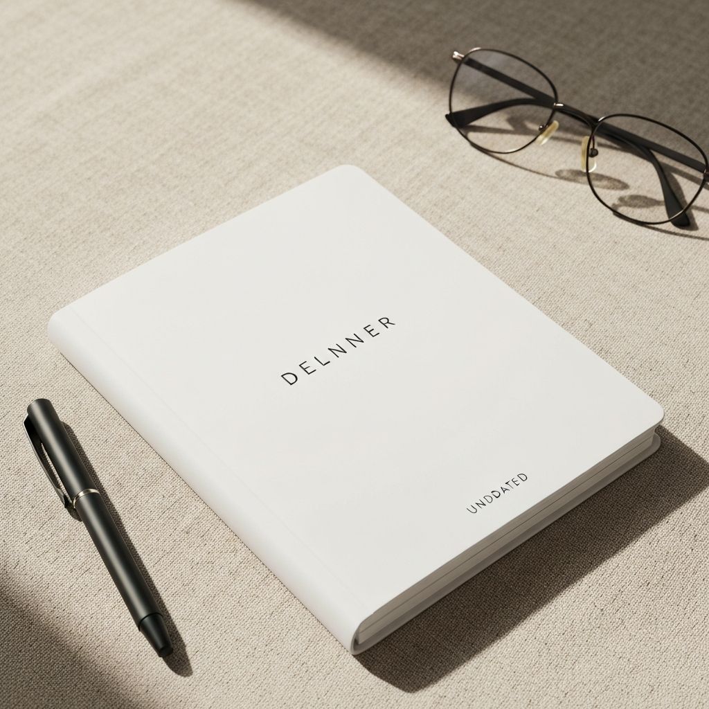 Minimalist Undated Planner